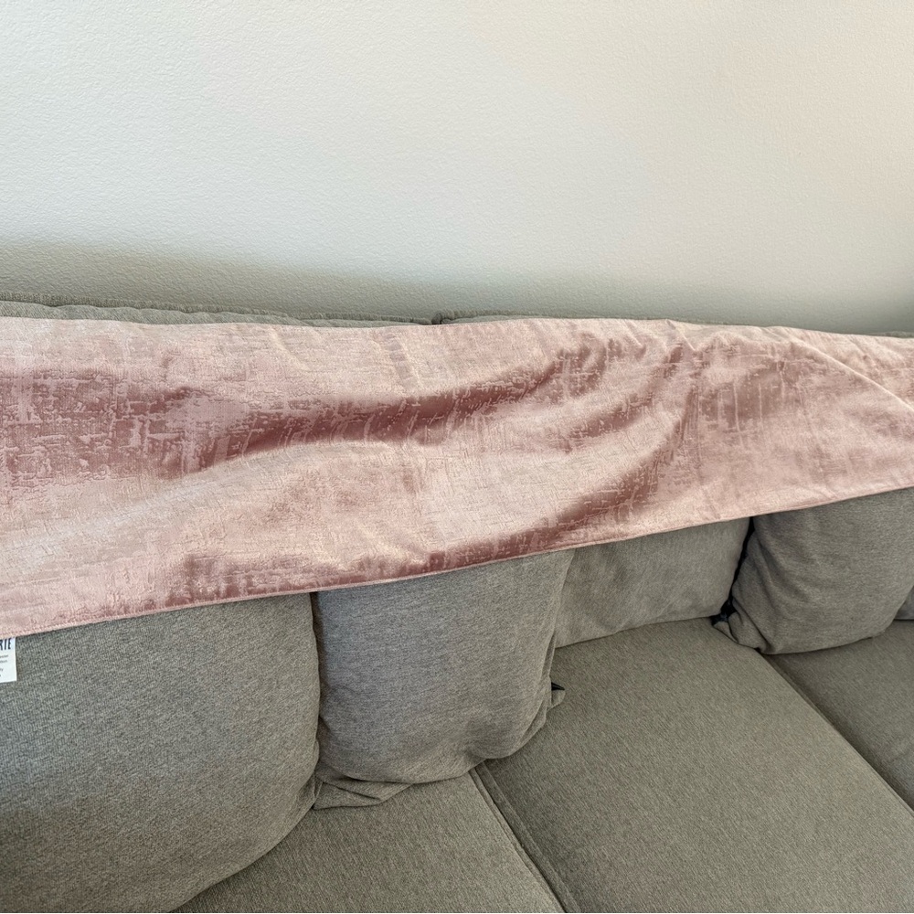 Z Gallerie pink table runner